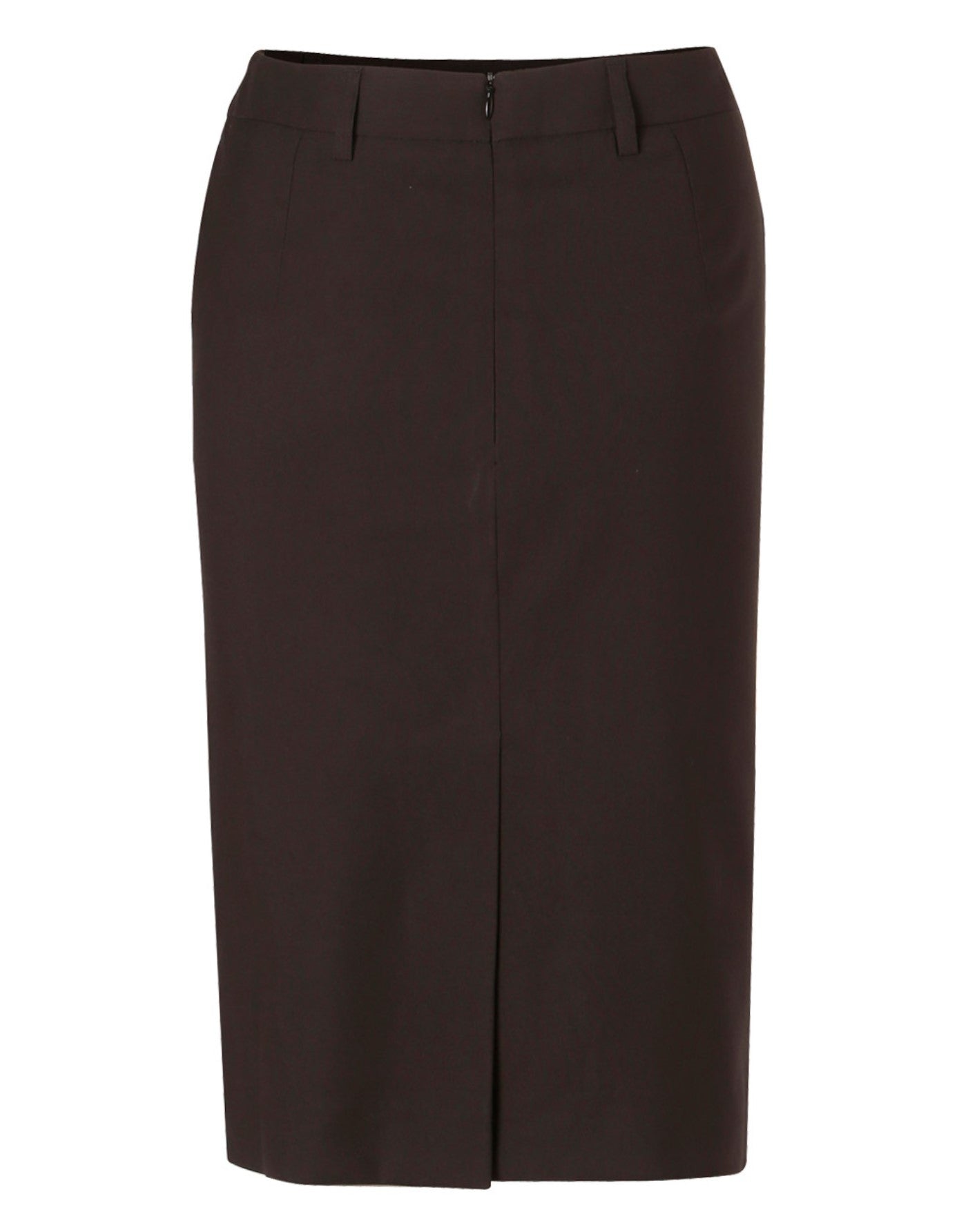 Women's Poly/Viscose Stretch Mid Length Lined Pencil Skirt