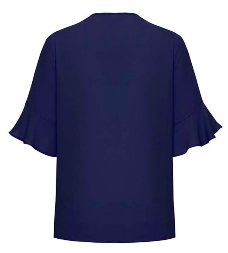 WOMENS ARIA FLUTED SLEEVE BLOUSE   RB966LS