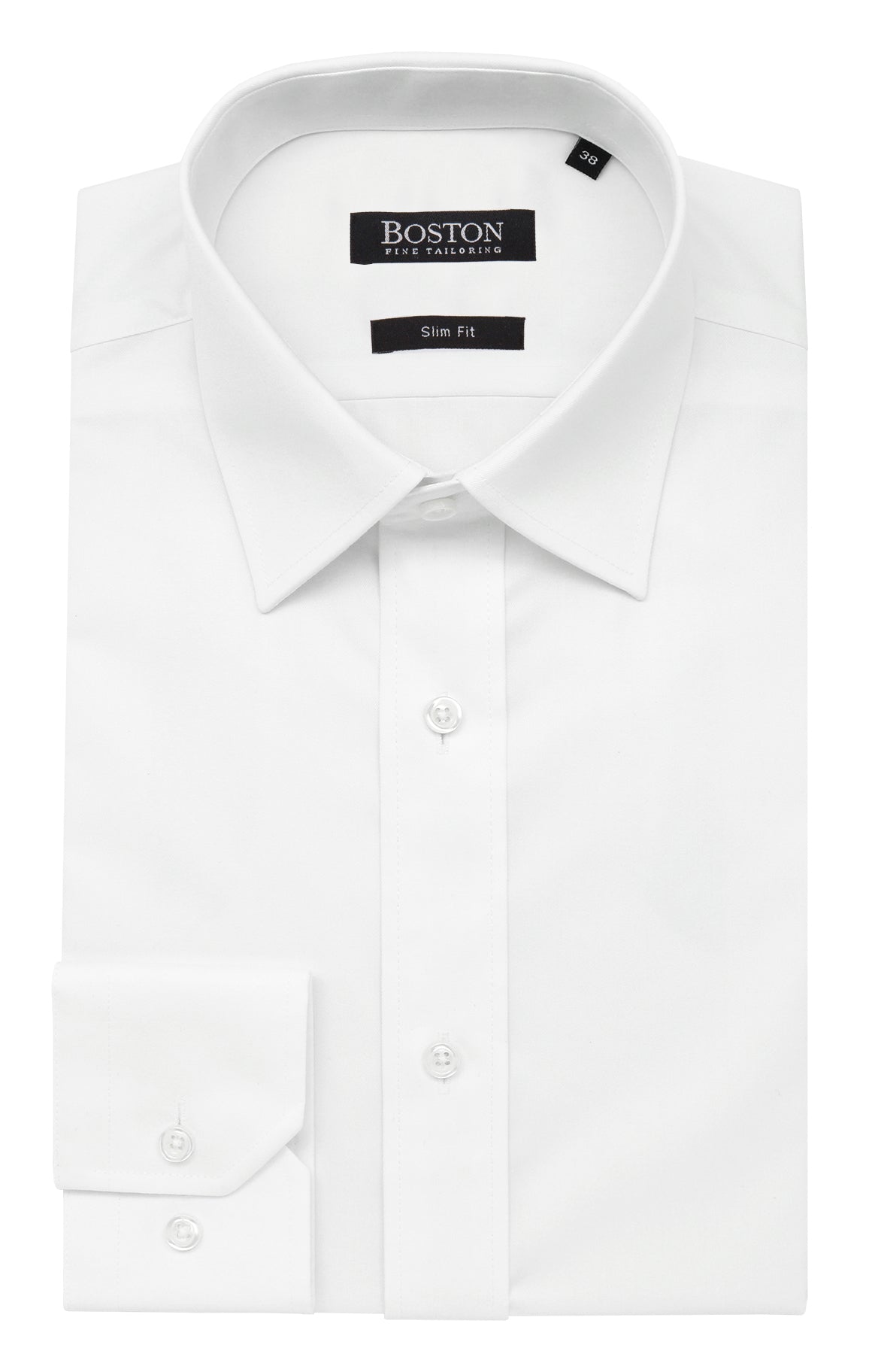 Boston Liberty Slim Fit White Shirt