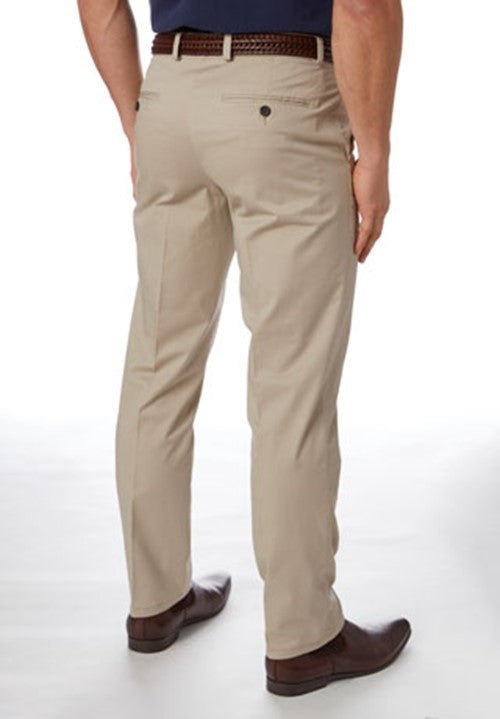 City Club Navigator Cotton Stone Chino FLP010