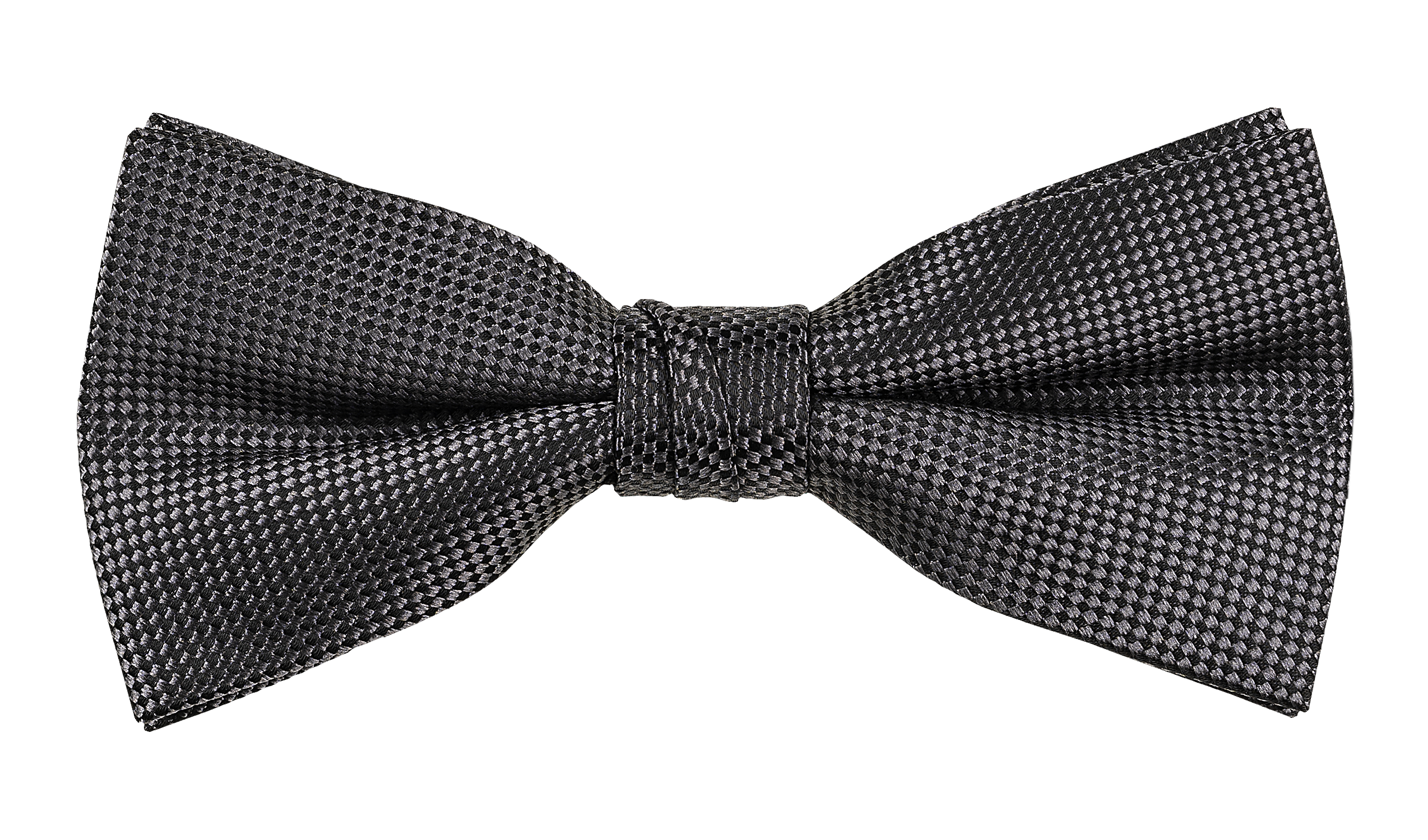 Charcoal Self Pattern Tie, Bow Tie, Handkerchief