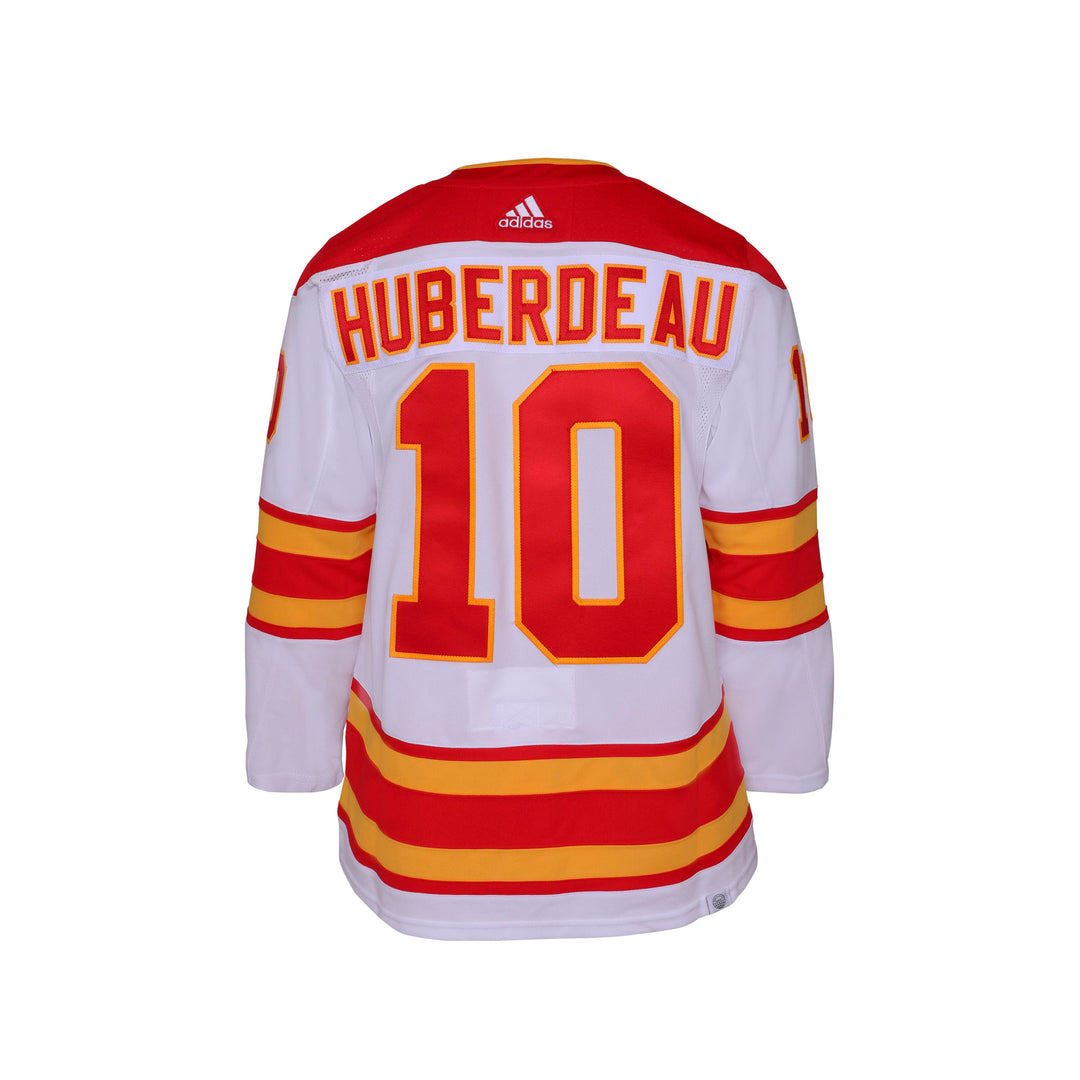 Flames don retro jerseys for Heritage Classic