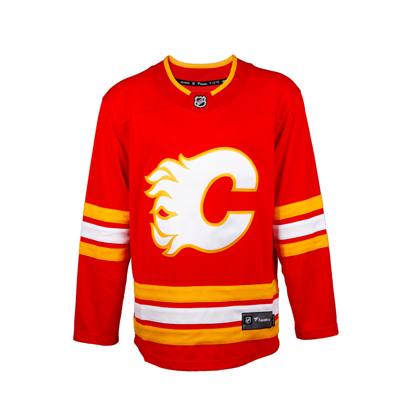 Fanatics Women's NHL Breakaway Calgary Flames Hockey Jersey Size Large NWT