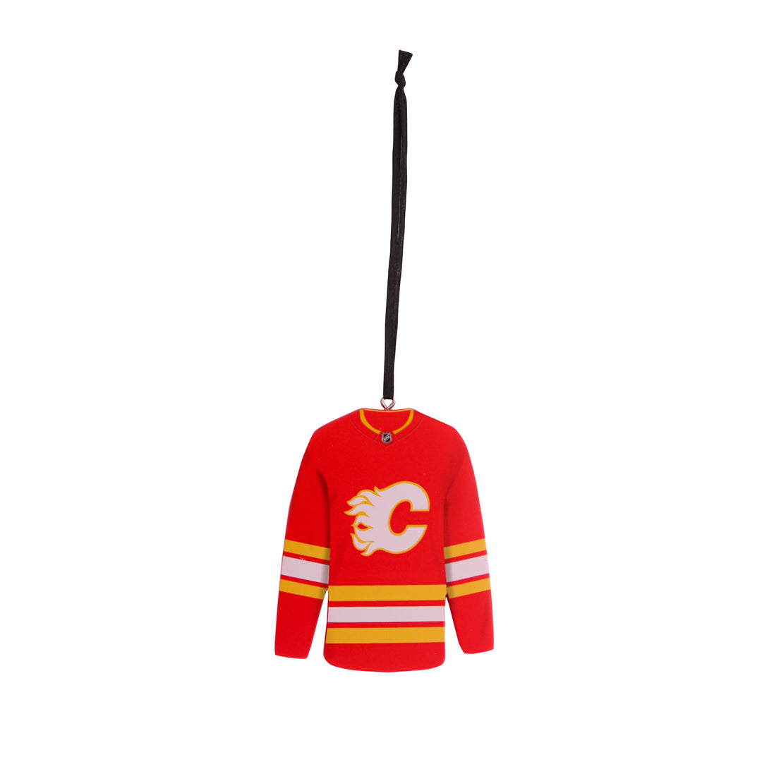Littlearth NCAA Stretch Dog & Cat Jersey, Calgary Flames, Small
