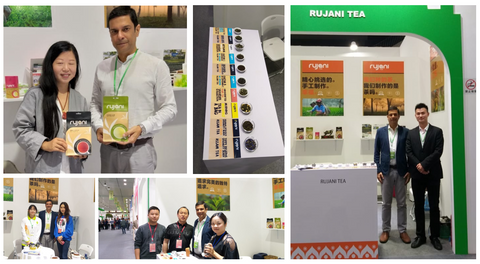 Rujani Tea at the 4th International Tea Culture Expo in China’s Tea Town-Mount Emei