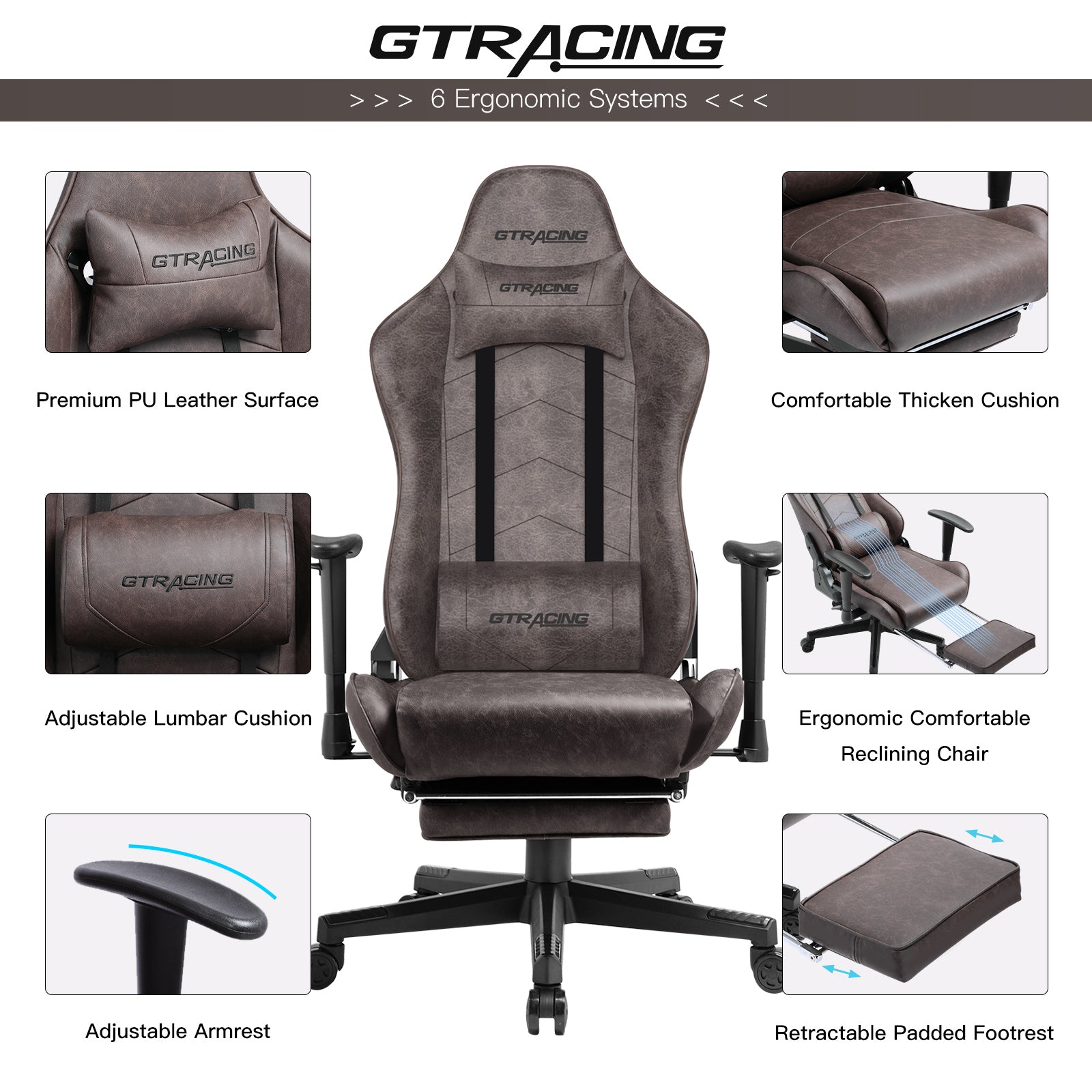 gtracing seat cushion