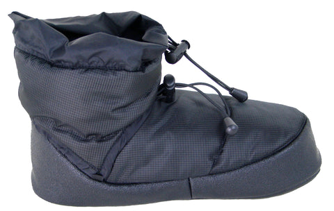 Polar Feet® Camp Booties - Black | Indoor/outdoor Slippers | Unisex ...