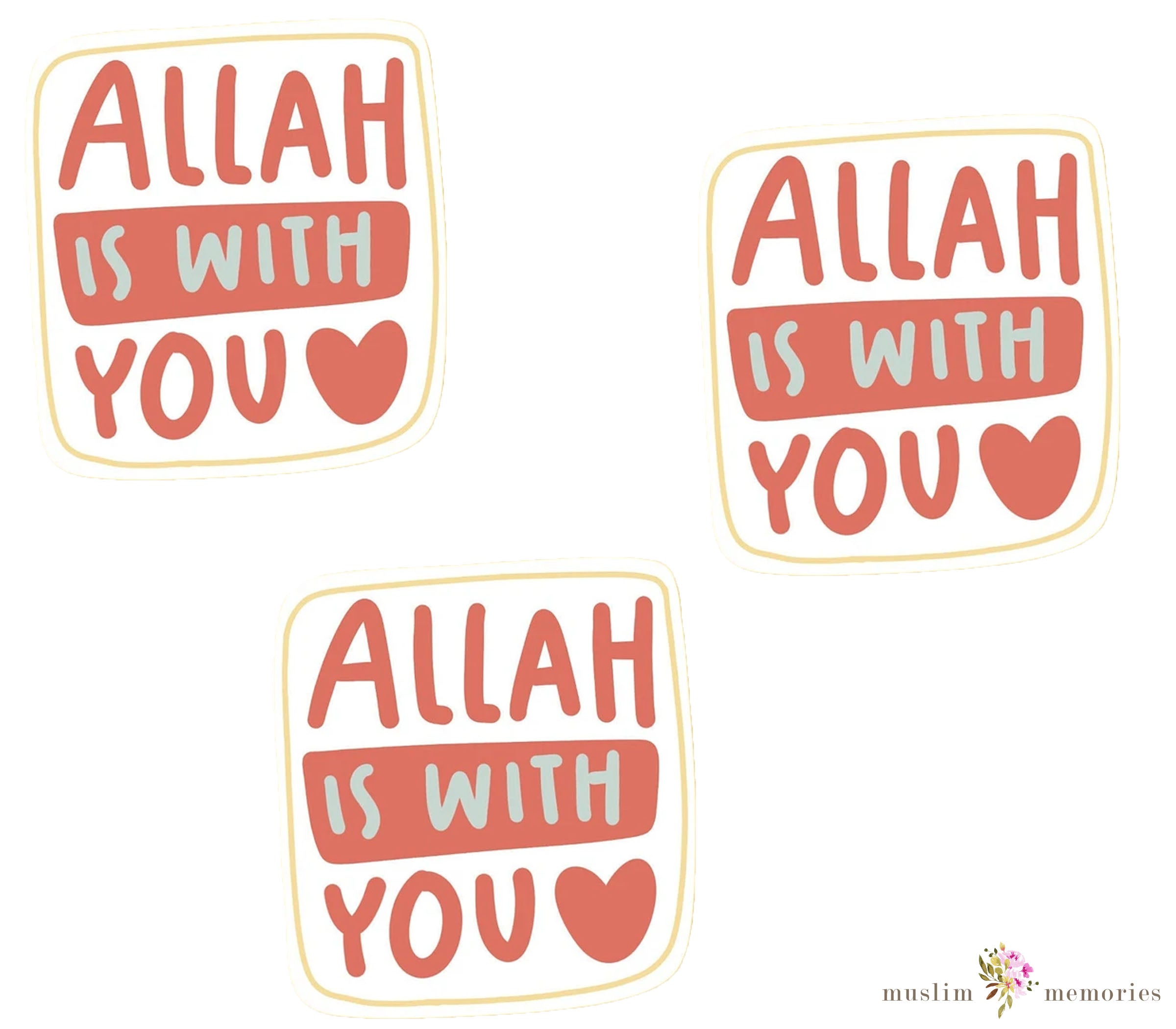 Islamic Quote Stickers Muslim Memories