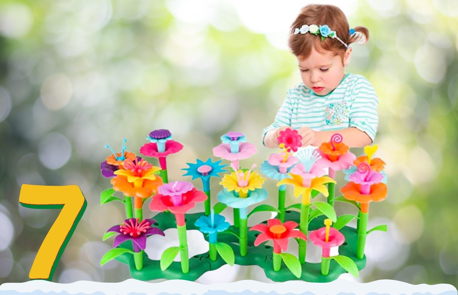 a-little-girl-and-her-educational-garden-building-flower-toy