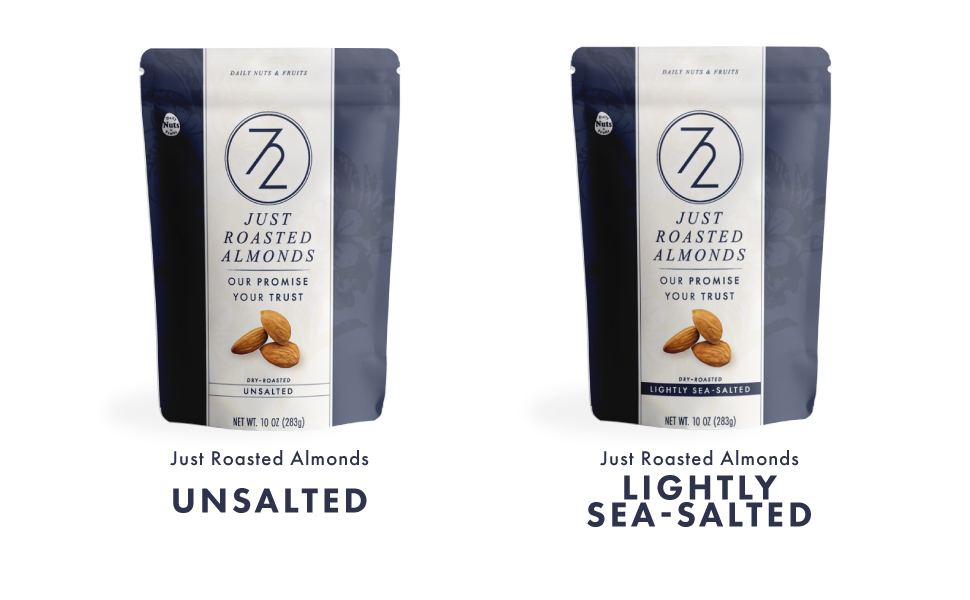 Dry Roasted Almonds delivered to your home within 72 hours
