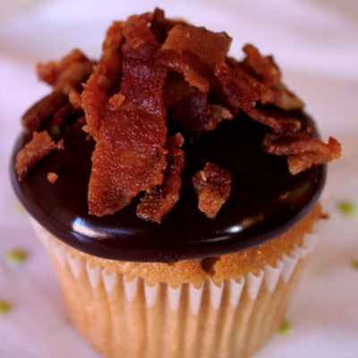 Chocolate Bacon Cupcake