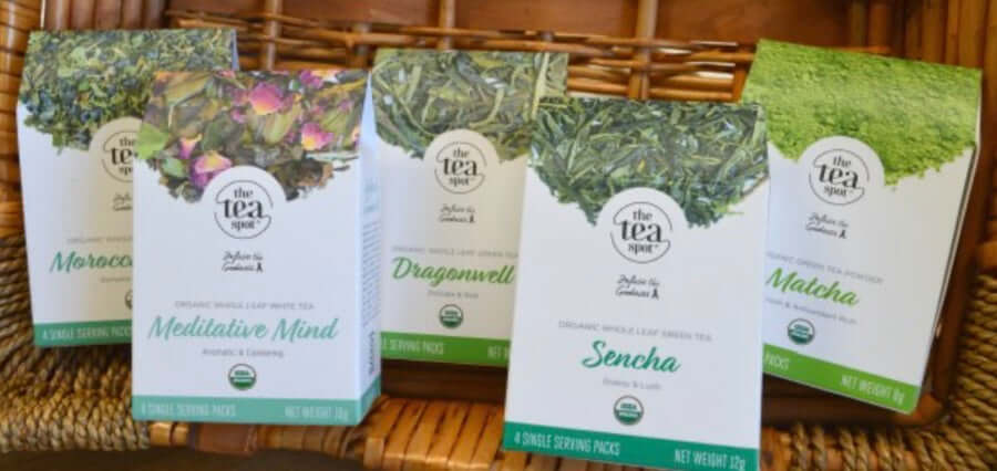 Green Tea Gable Boxes