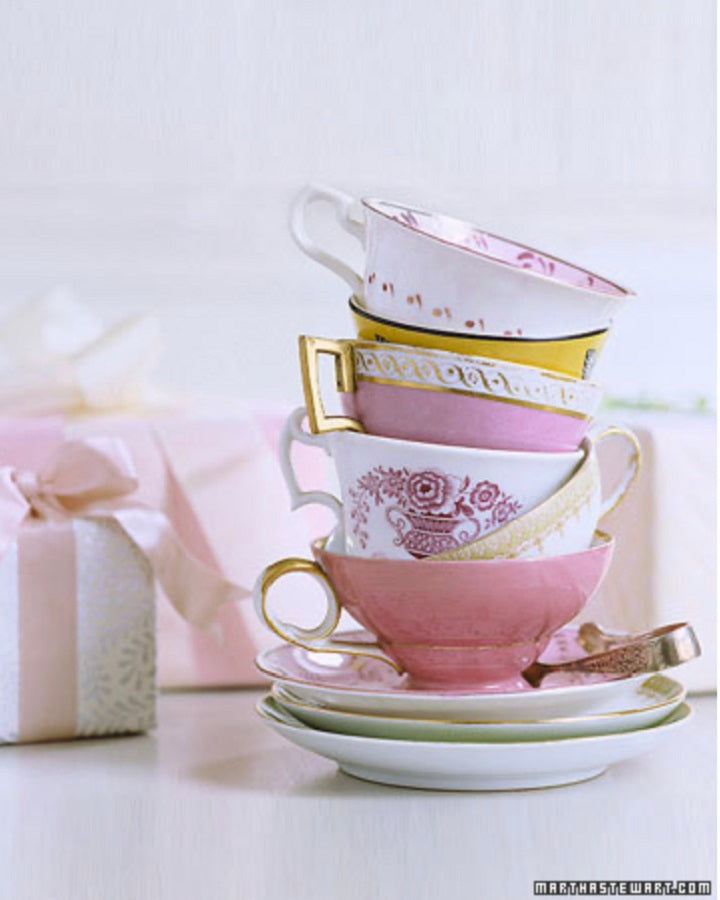 Martha Stewart Tea Cups