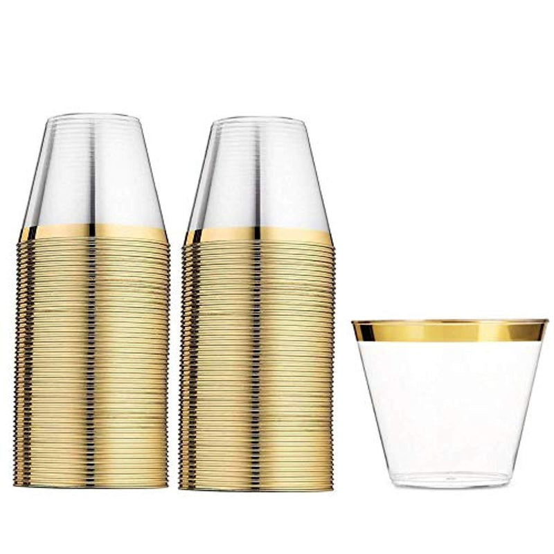 elegant disposable drinkware