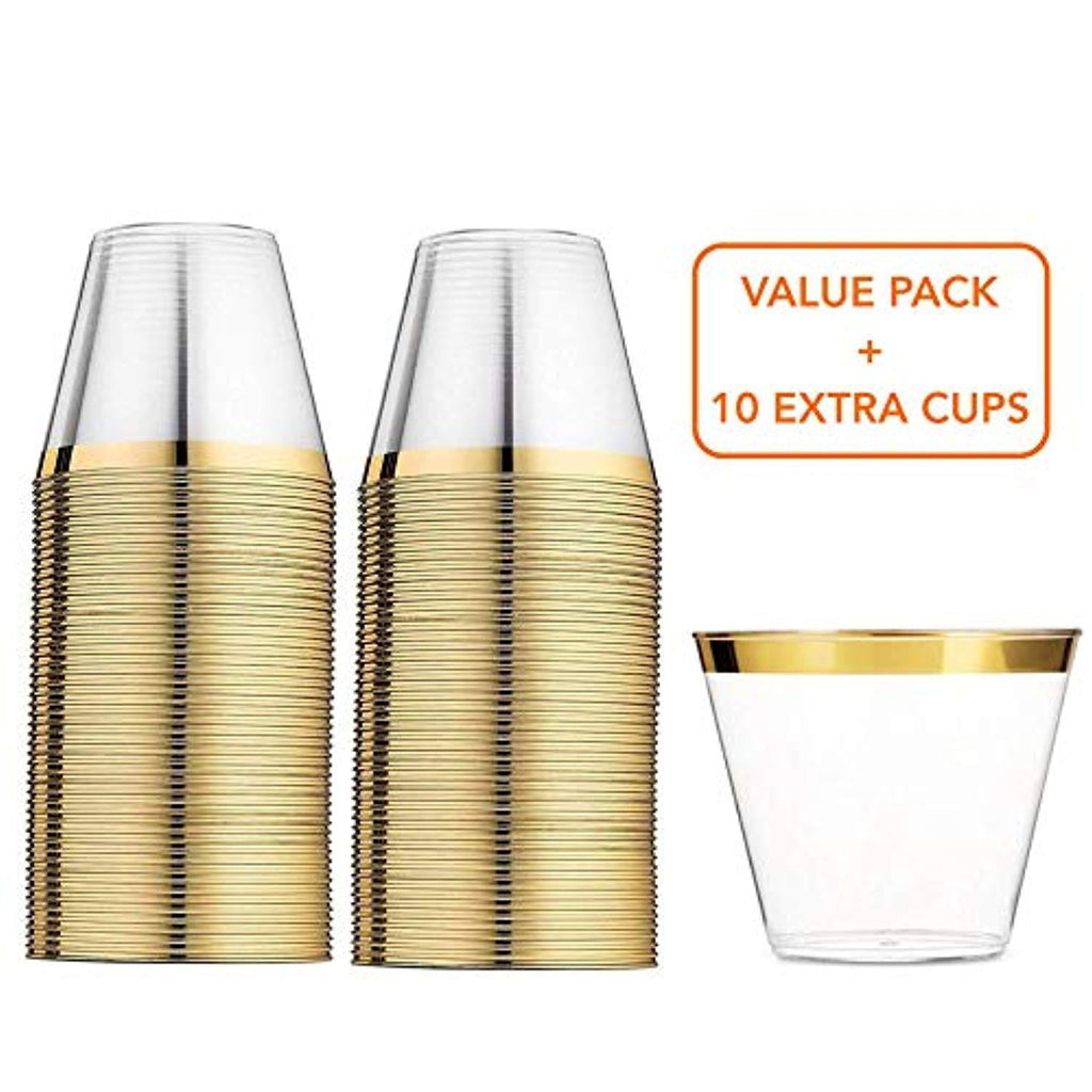 fancy disposable plastic cups
