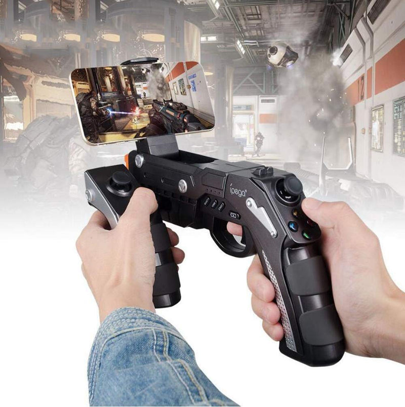 Mutop Wireless Bluetooth Gamepad Gun Design Style Game Controller Joy Sofia Imports