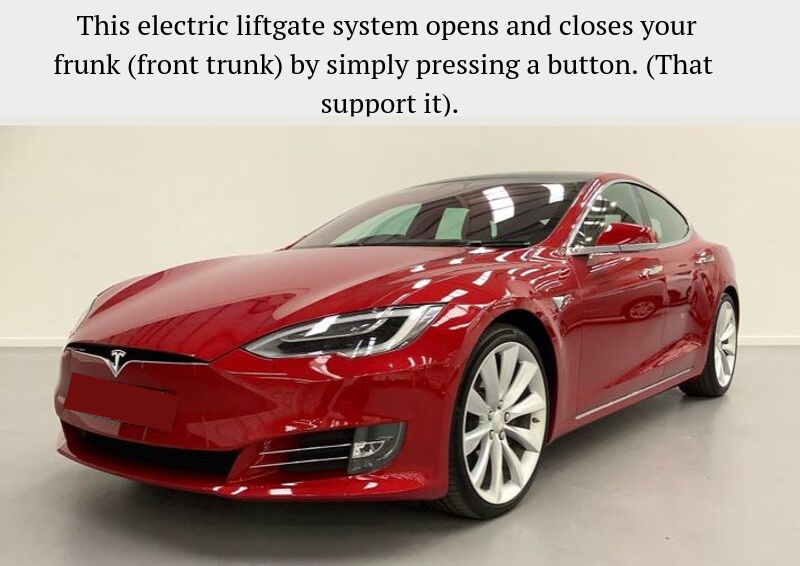 TESLA MODEL S AUTOMATIC FRUNK LIFT