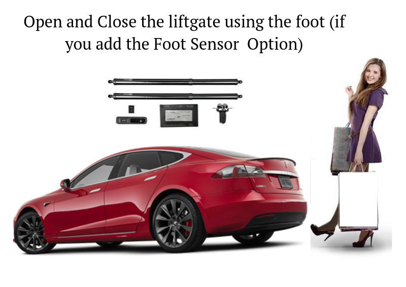 tesla model s electric tailgate