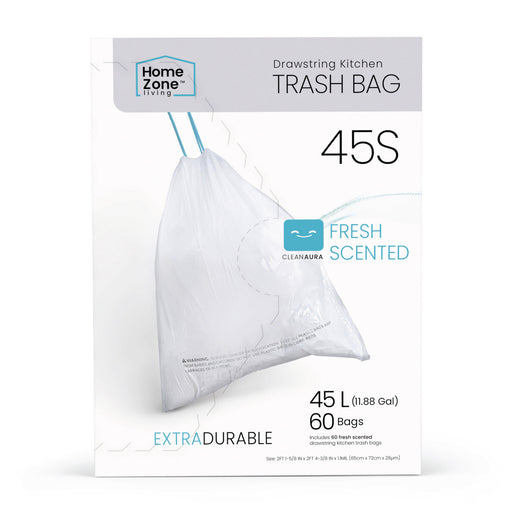 50 Premium TRASH BAGS for 3 Gallon Can – iTouchless Housewares and