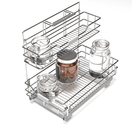 2-Tier Pull-Out Cabinet Organizer RB2 – Homeibro