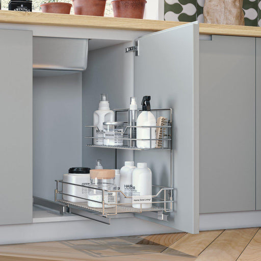 2-Tier Pull-Out Cabinet Organizer RB2 – Homeibro