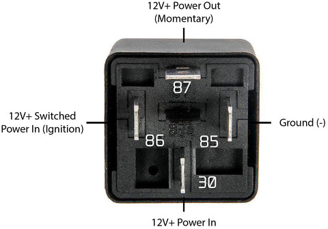 4 pin relay wiring diagram