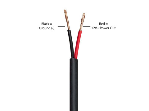 Red and Black wire leads