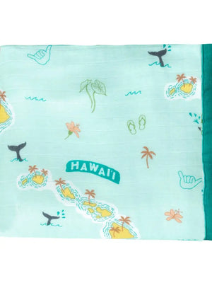 Ku-u Home O Hawai'i Baby Quilt - Matisaurus 
