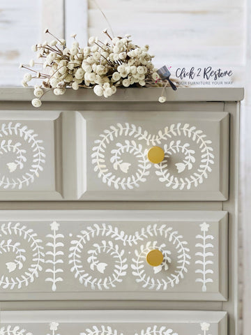 stencil_redesign_buy_diy_furniture_stencil_elegant_vine_flower tendril