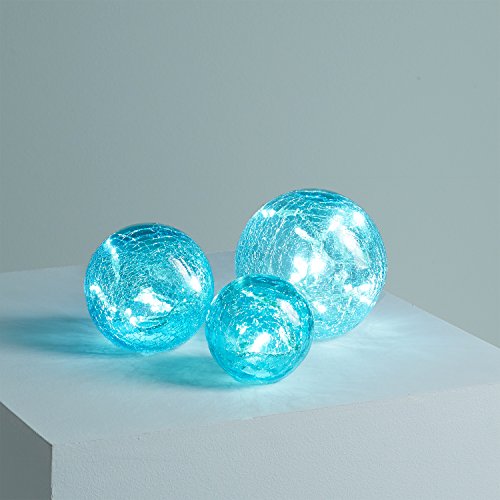 blue orbs of light