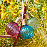 4 Hanging Solar Lights | Lights4fun.co.uk