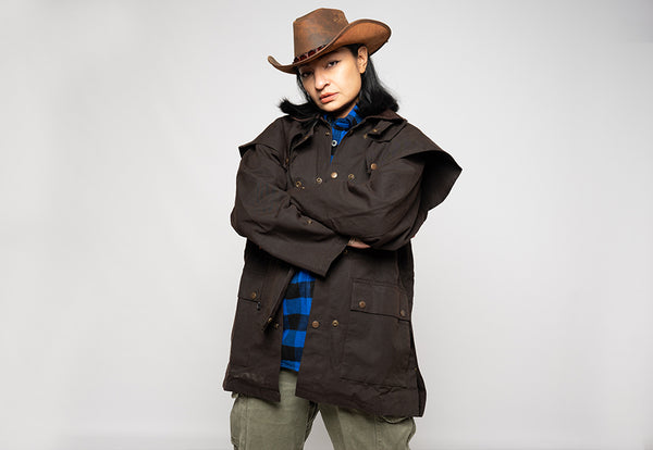 Drovers Coat Layered Look