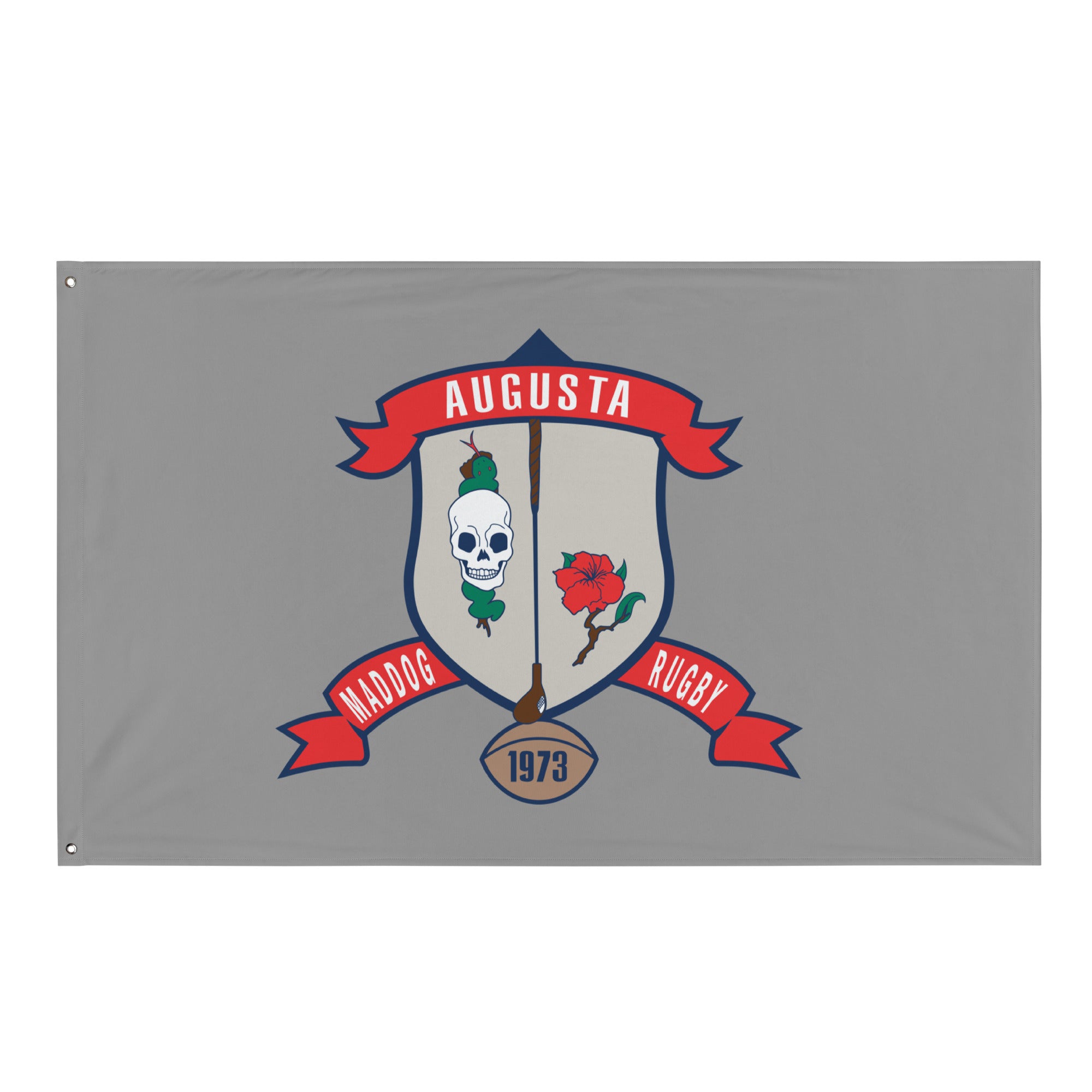 Augusta Maddog Rugby Wall Flag