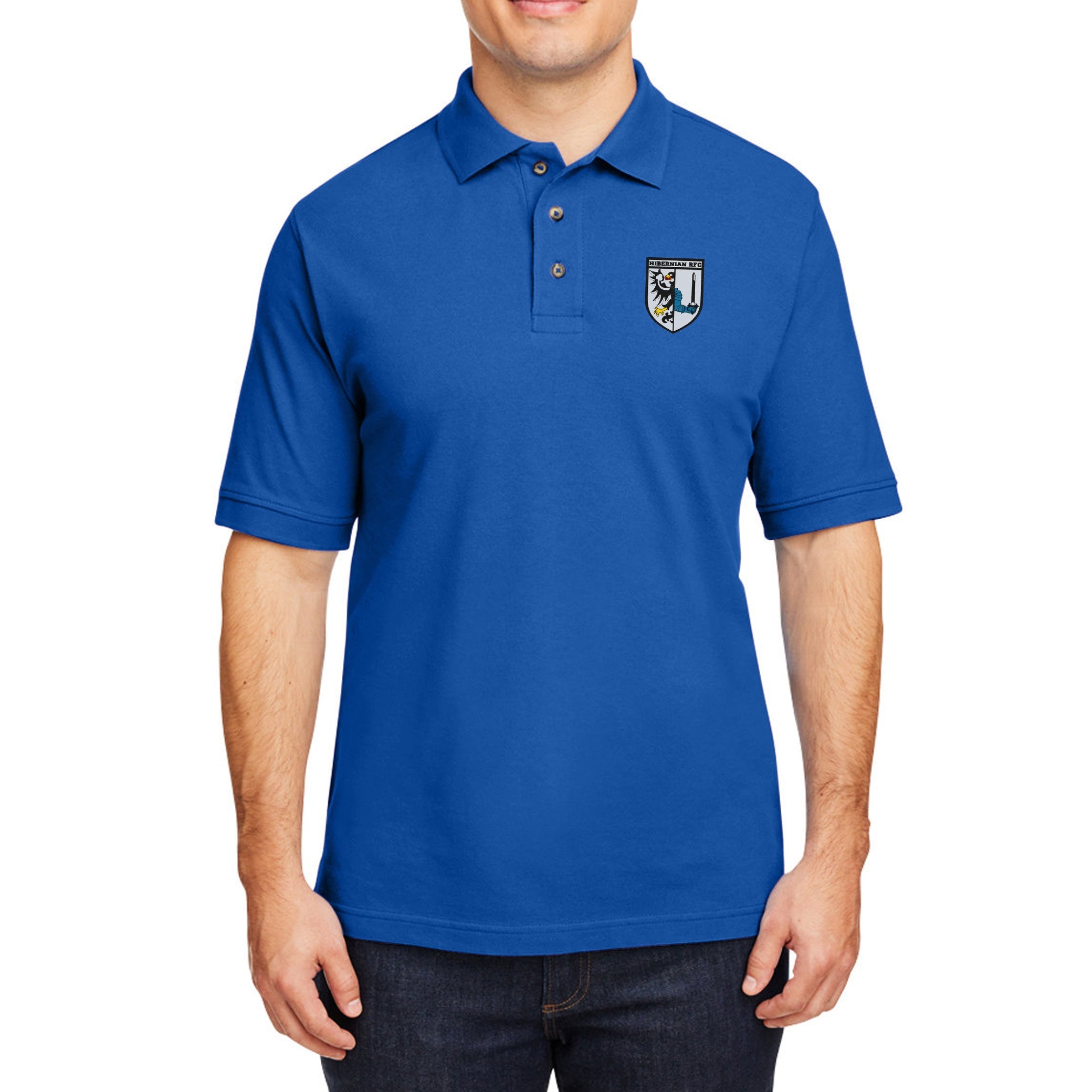 Hibernian RFC Cotton Polo