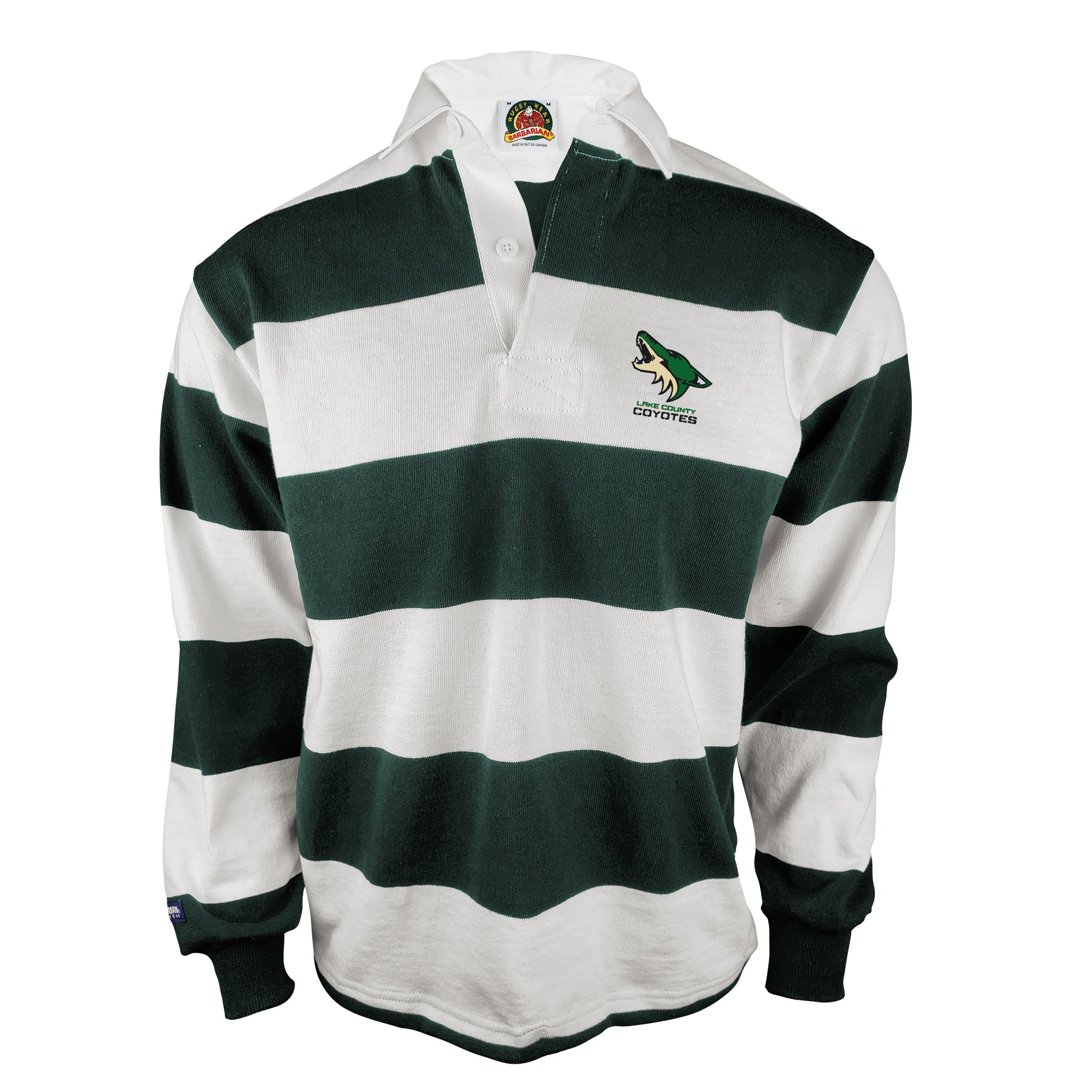 Lake County Traditional 4 Inch Stripe Rugby Jersey