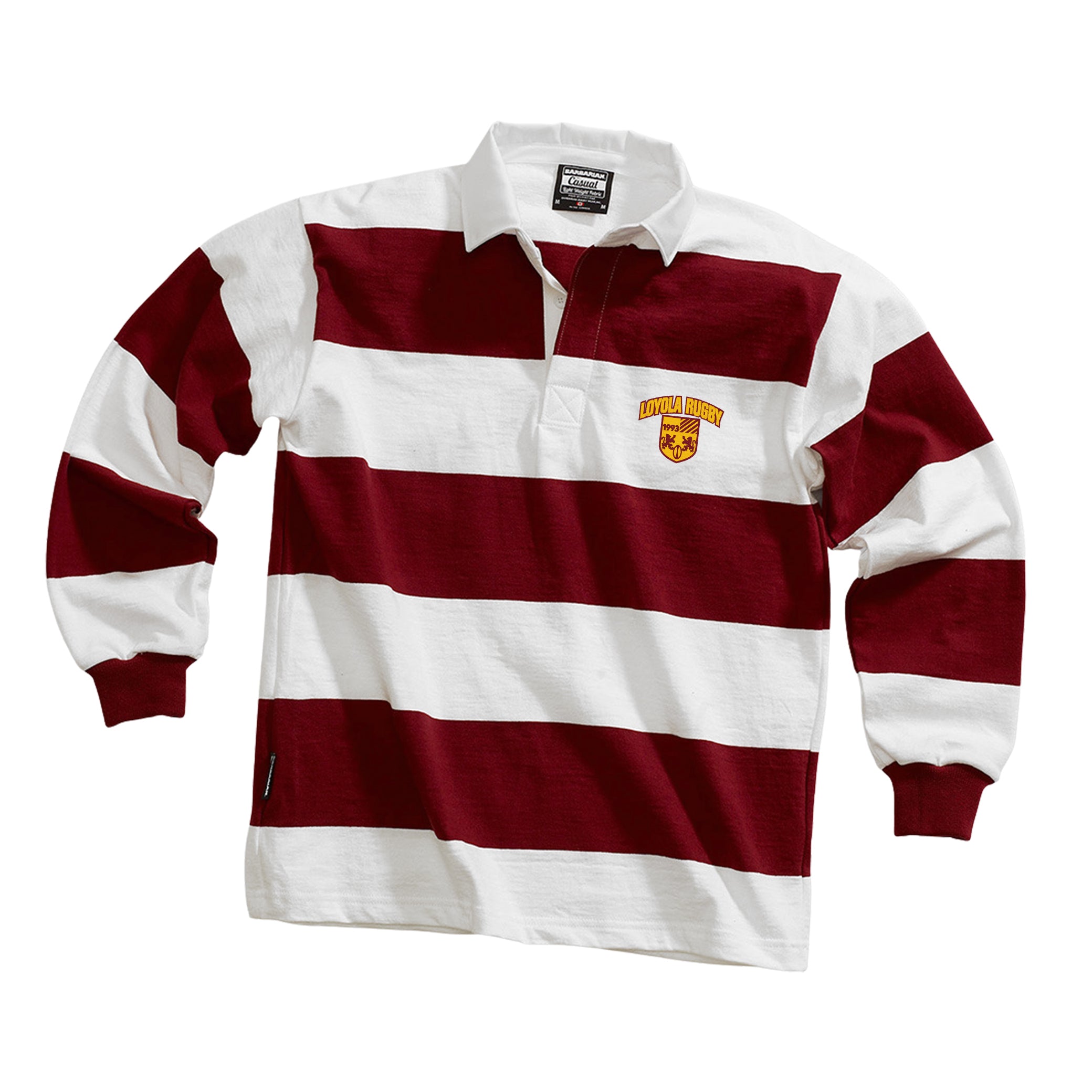 Loyola Rugby Casual Weight Stripe Jersey