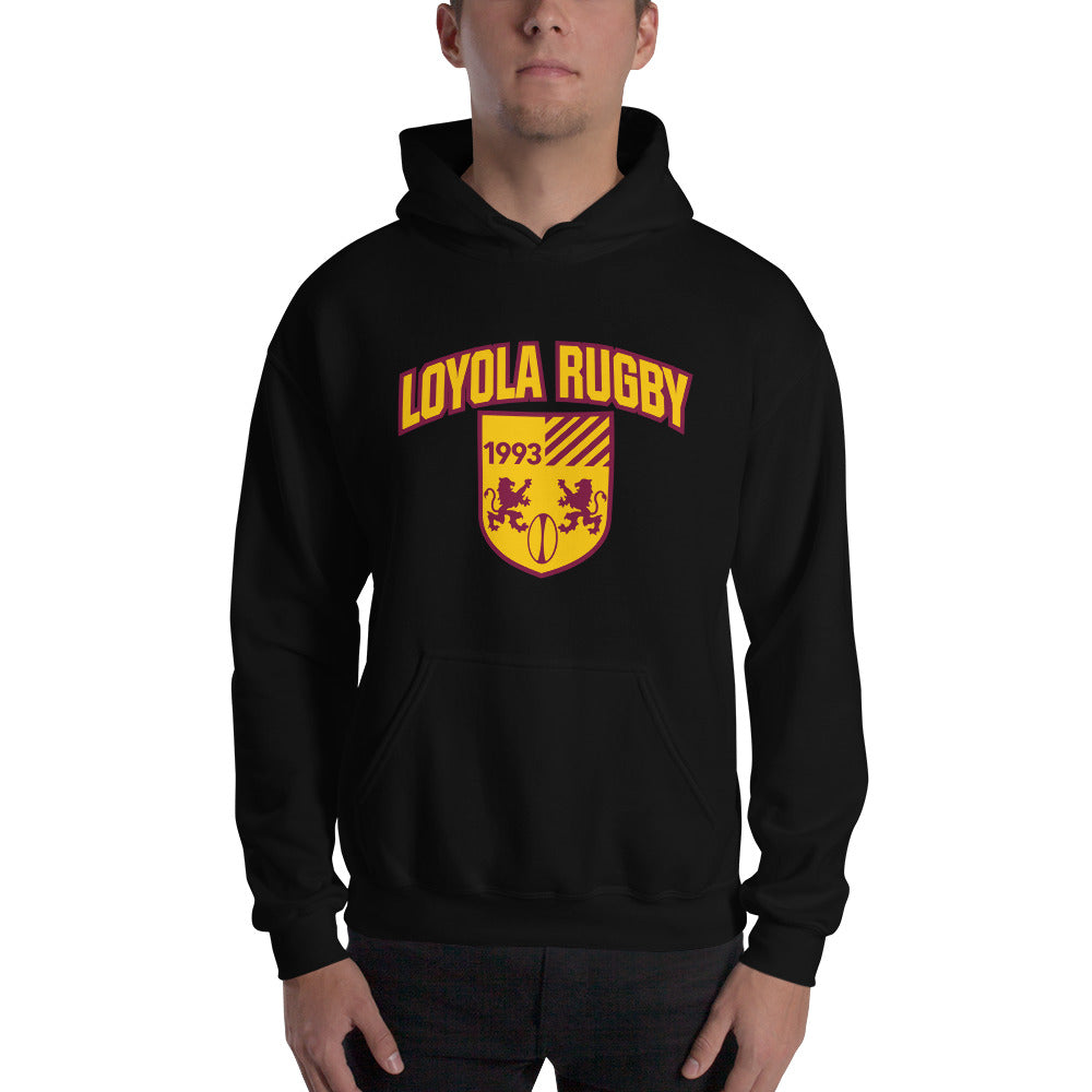 Loyola Rugby Heavy Blend Hoodie