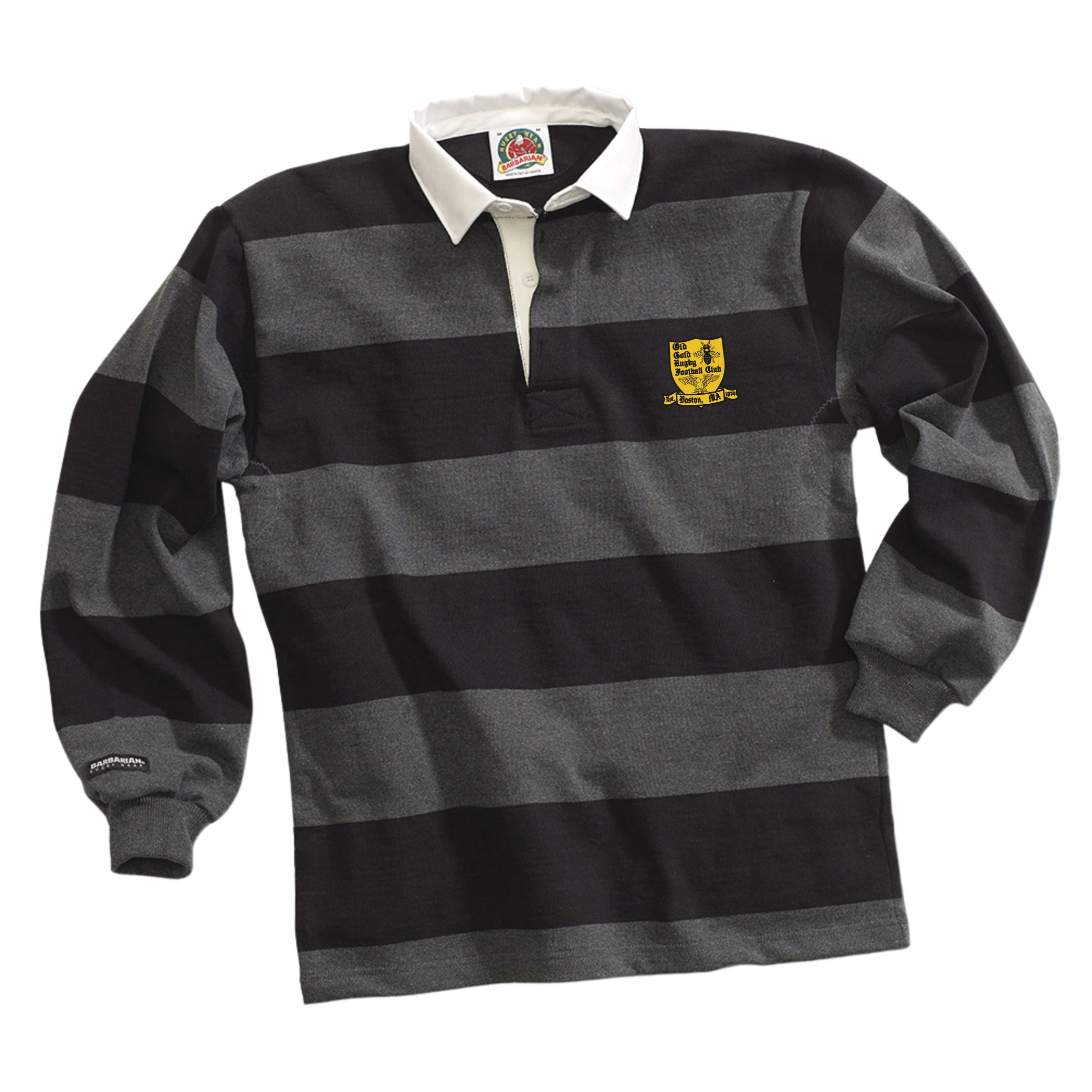 Old Gold RFC 4 Inch Stripe Jersey