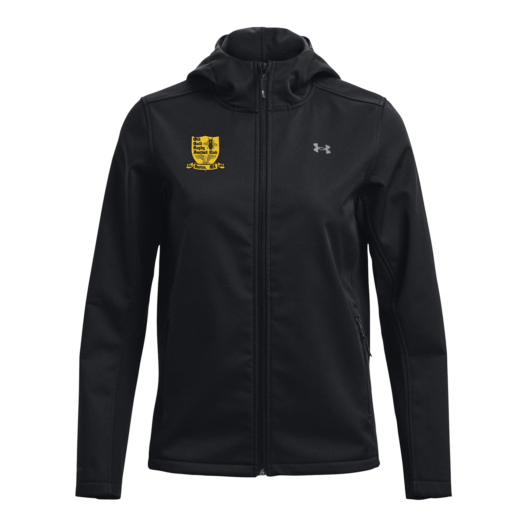 Old Gold RFC UA Women's CGI Hooded Jacket