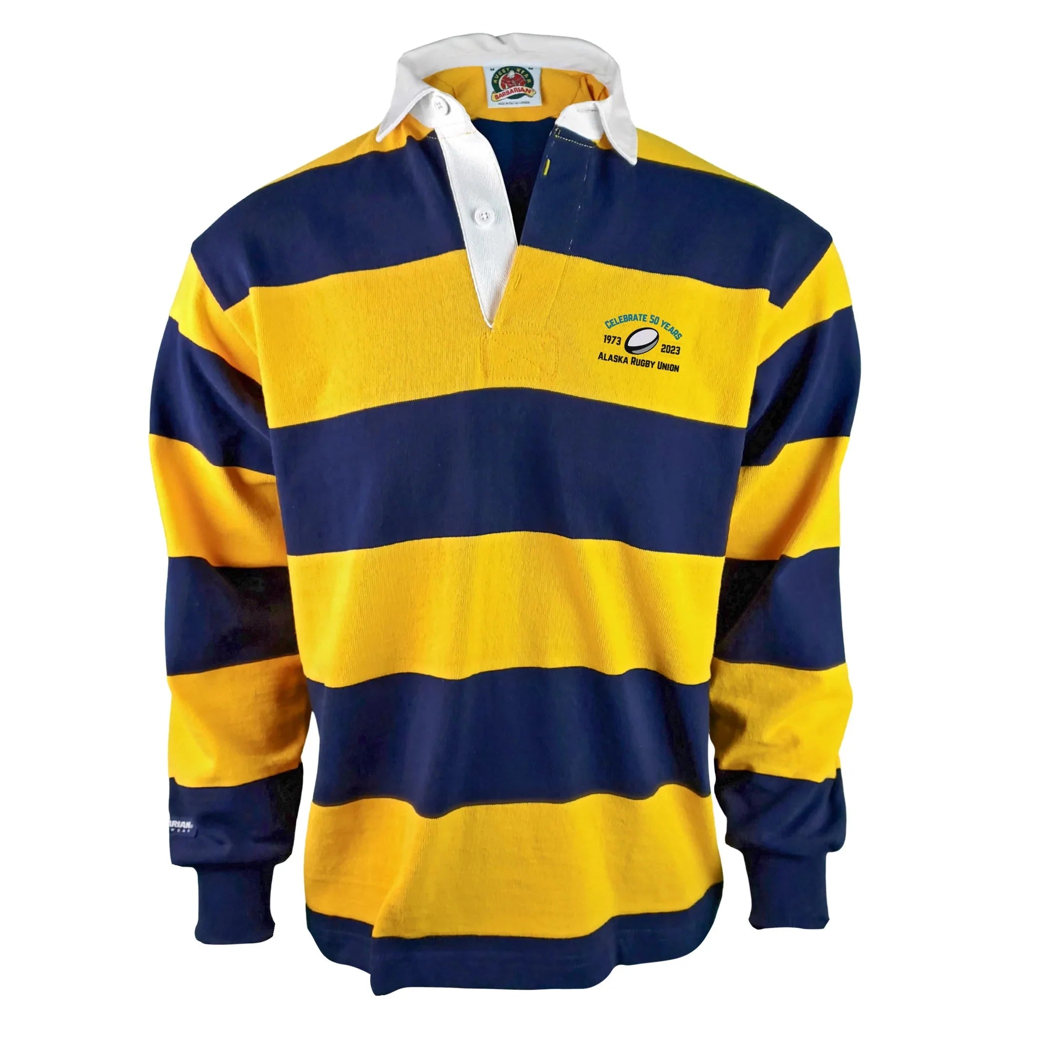 AKRU 50th Anniv. Traditional 4 Inch Stripe Rugby Jersey