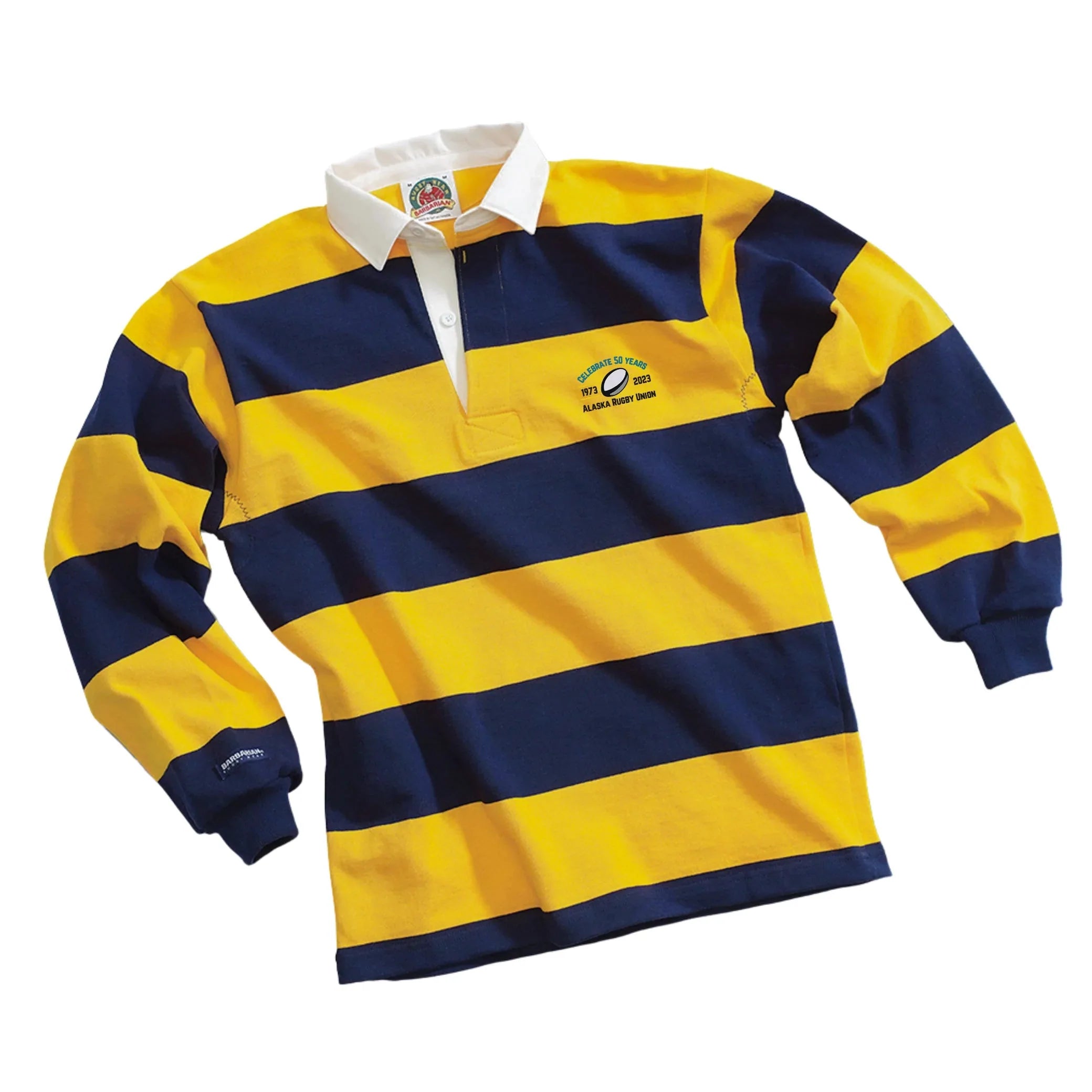 AKRU 50th Anniv. Traditional 4 Inch Stripe Rugby Jersey