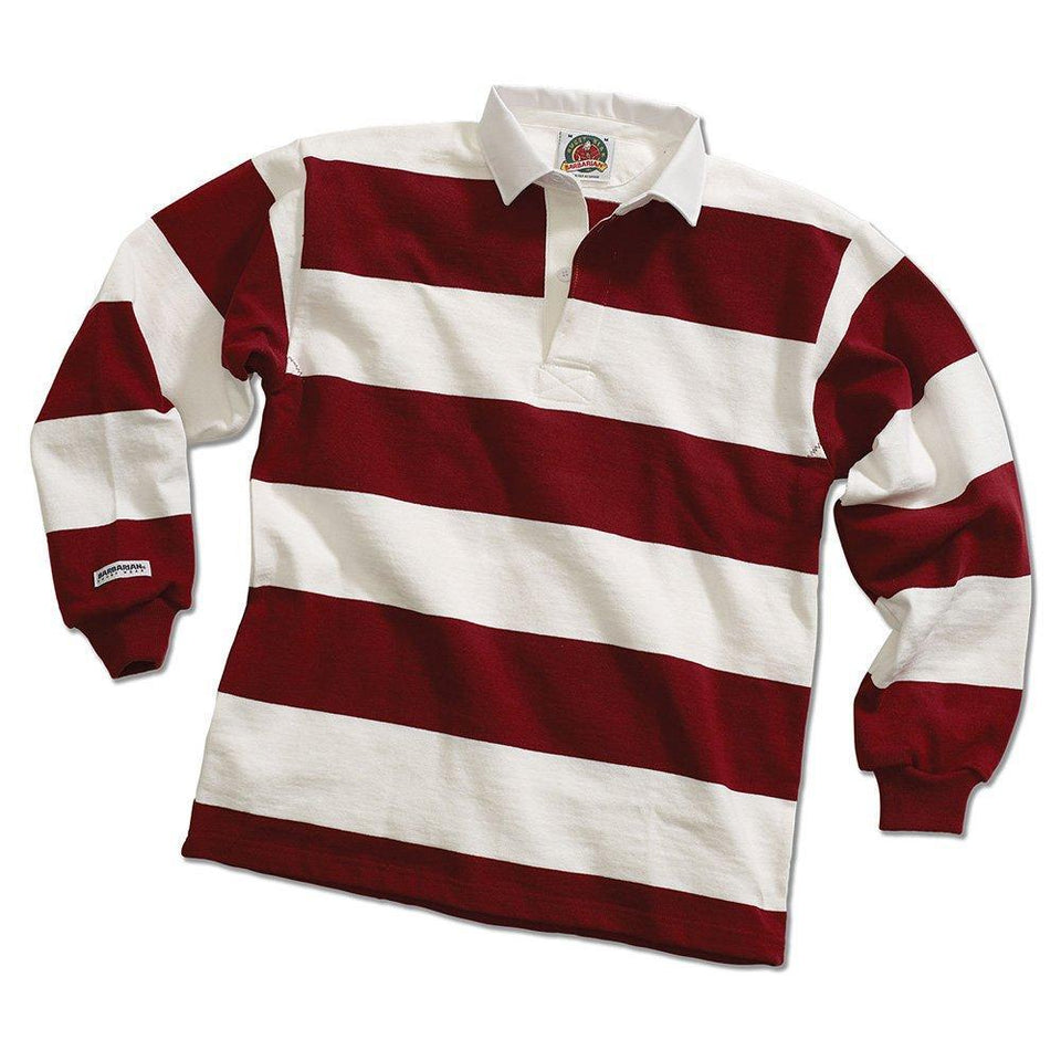 Barbarian Traditional 4 Inch Stripe Rugby Jersey | RugbyImports.com