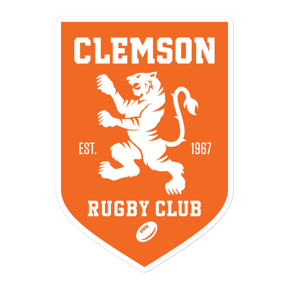 Clemson Rugby Club Stickers