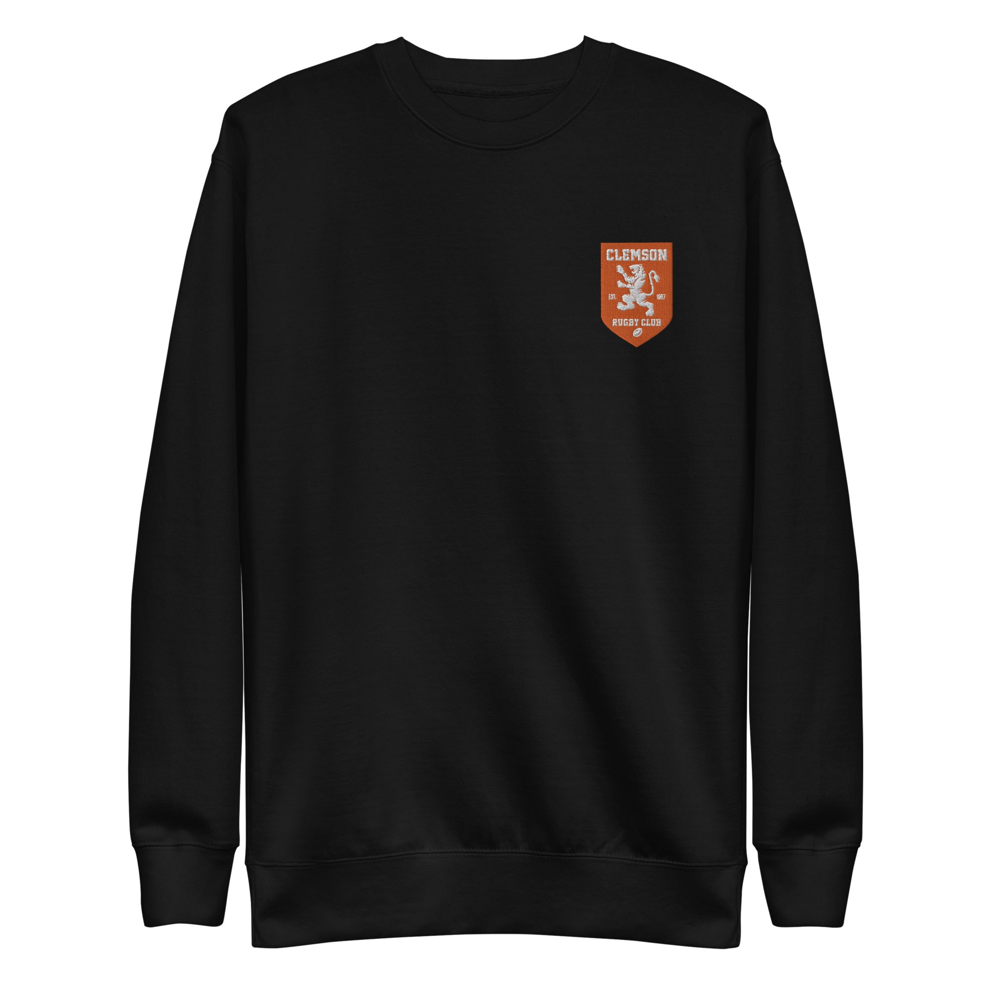 Clemson Rugby Logo Premium Sweatshirt