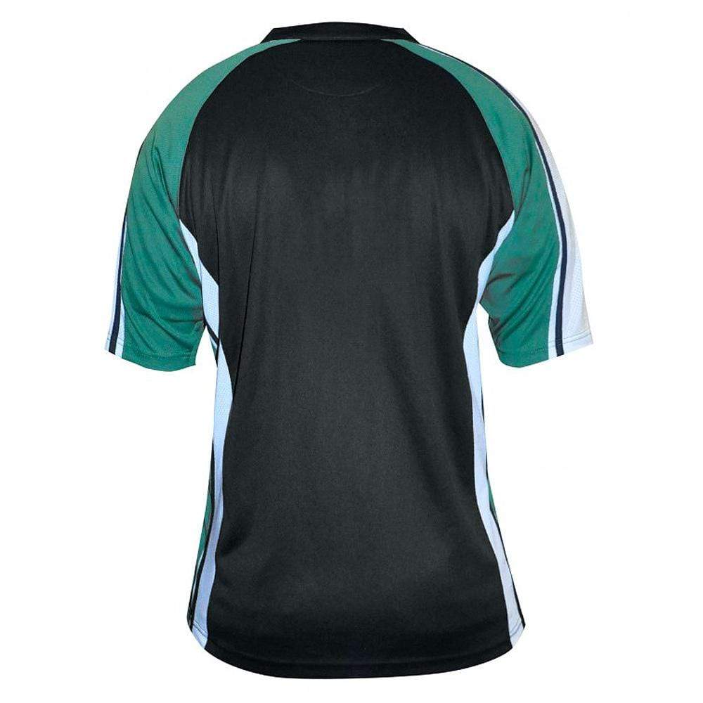 Croker Ireland Black & Green Performance Rugby Jersey