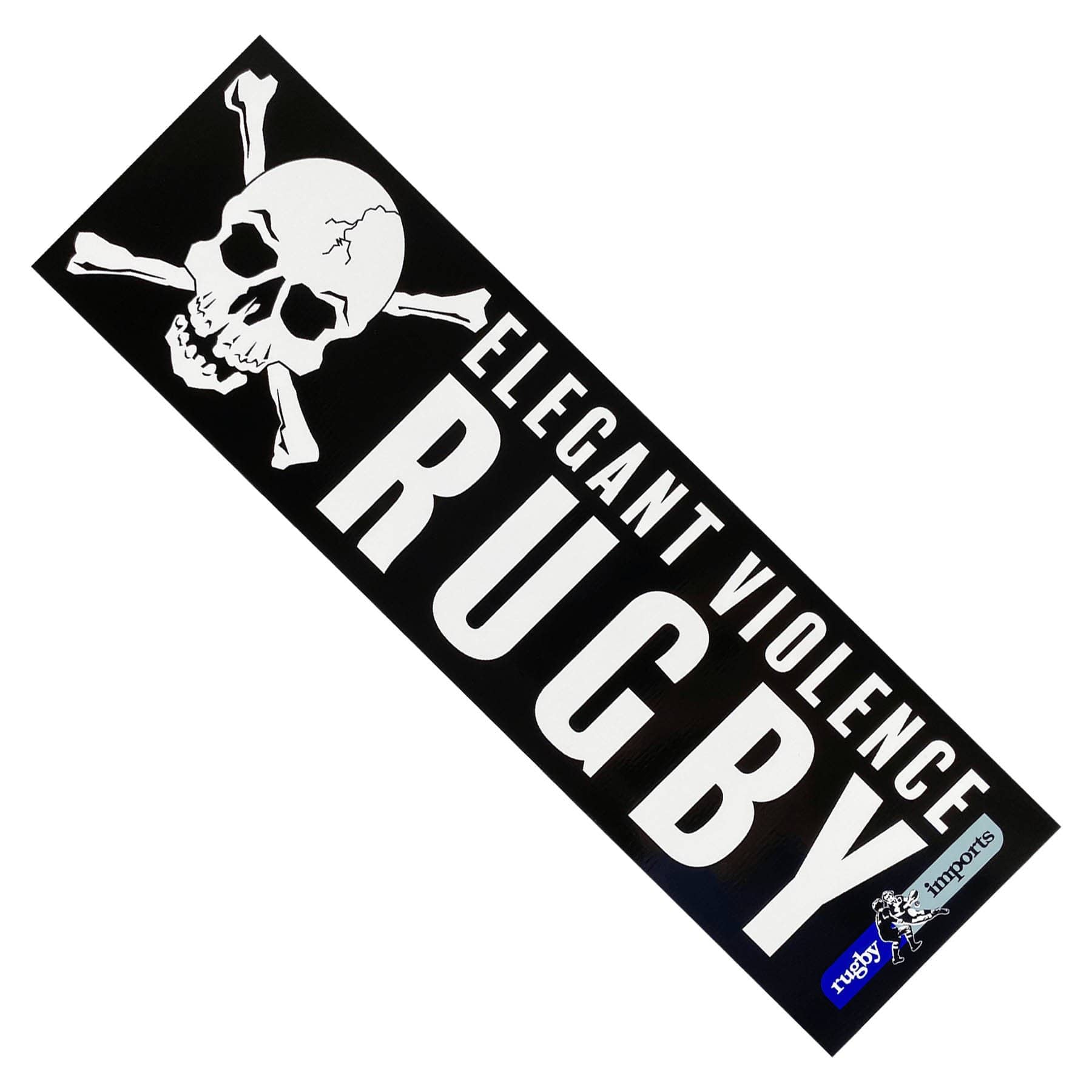 Elegant Violence Rugby Bumper Sticker