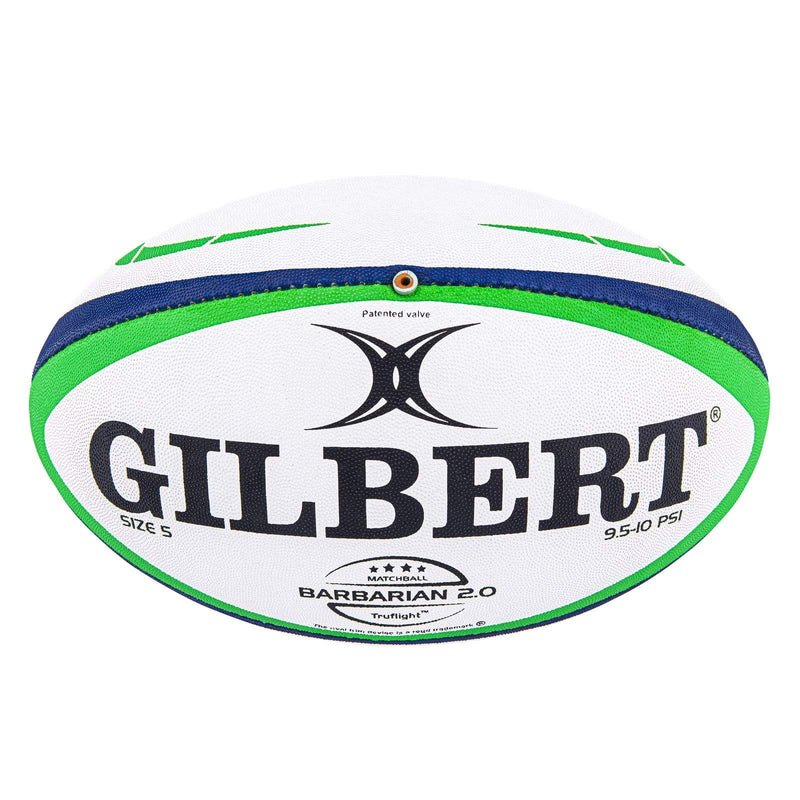 Meting ring Tact Gilbert Barbarian 2.0 Rugby Match Ball | RugbyImports.com