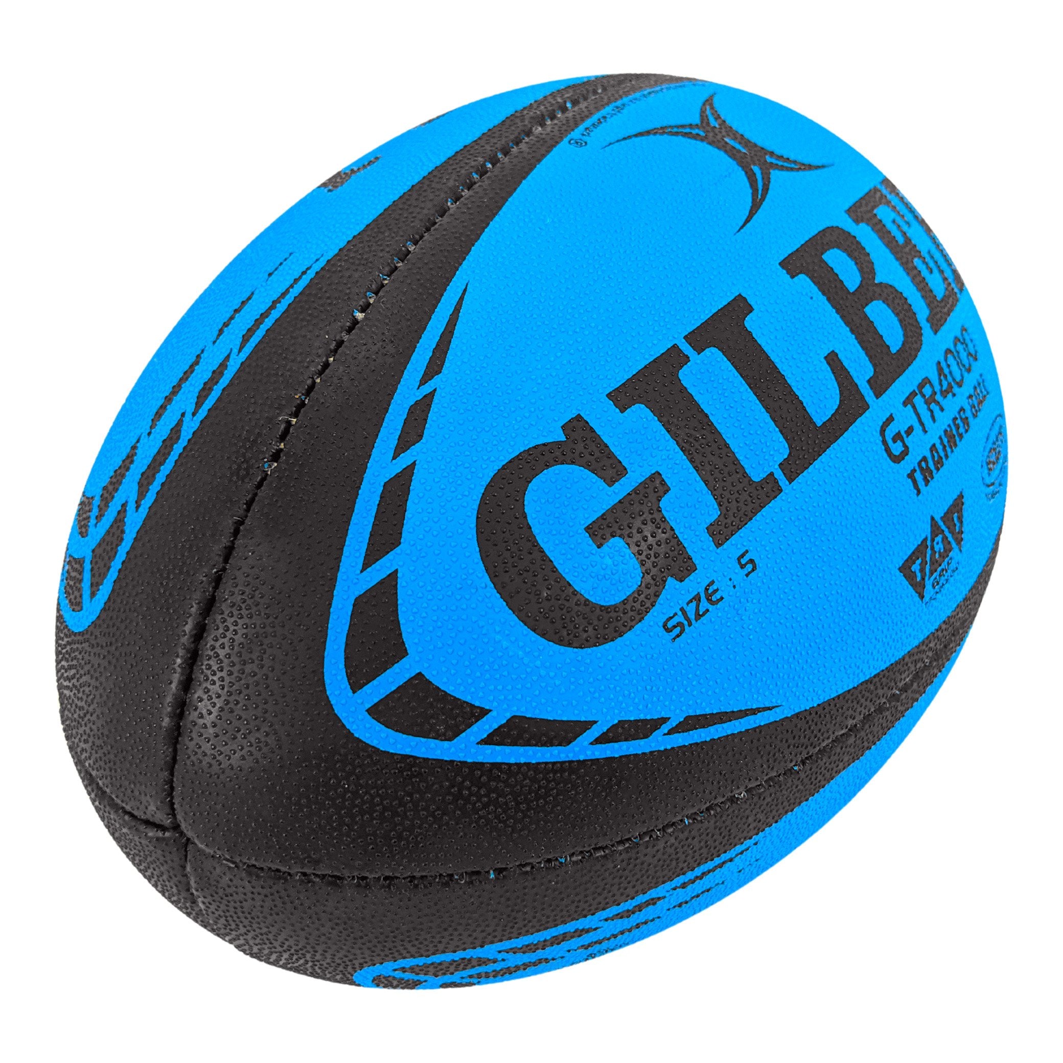 Gilbert G-TR4000 Neon Rugby Training Ball - Blue