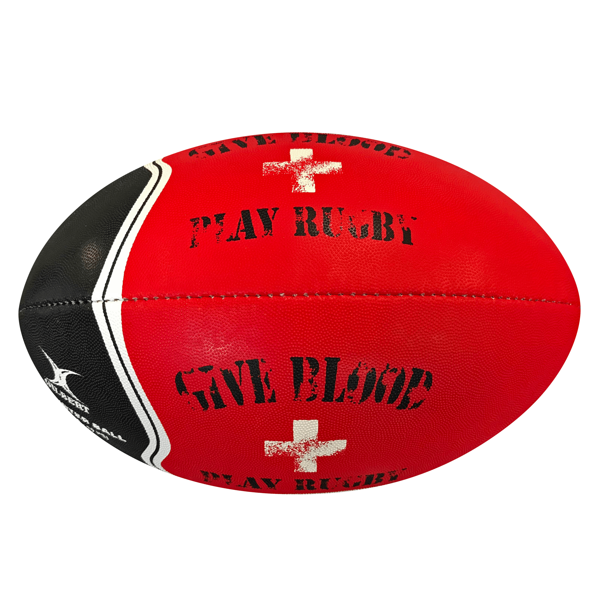 Gilbert Give Blood Play Rugby Supporter Ball