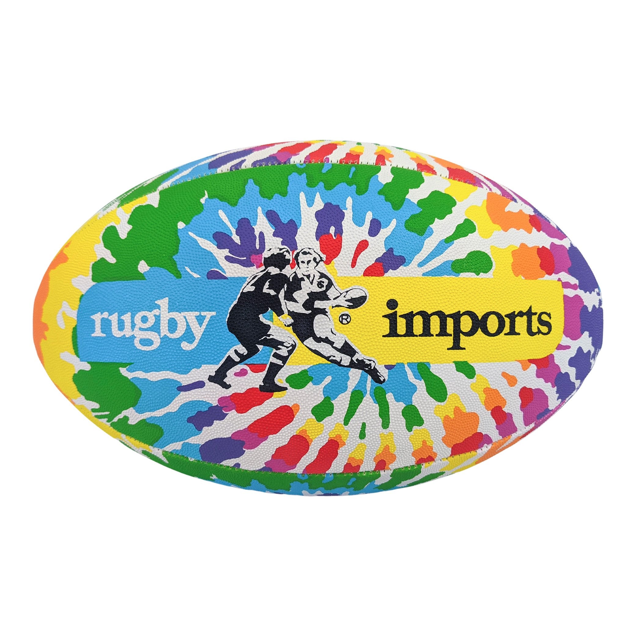 Gilbert Tie Dye Rugby Ball